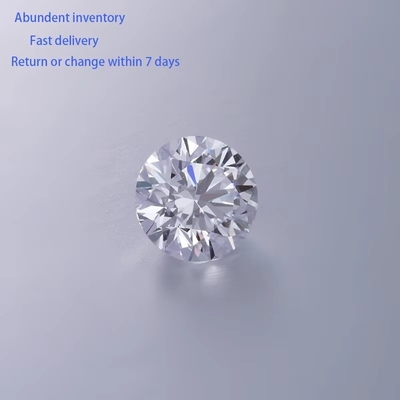 0.5ct - 3ct E रंग ढीला प्रमाणित प्रयोगशाला निर्मित हीरे मोइसानाइट एचपीएचटी सीवीडी हीरा