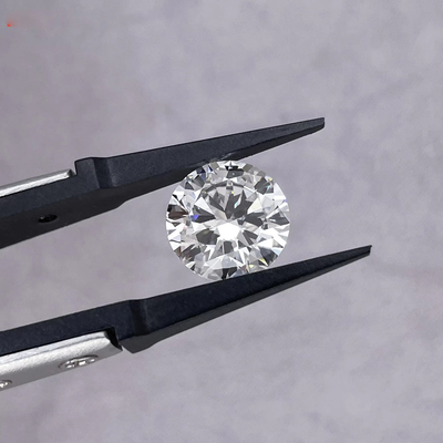 0.5ct - 3ct E रंग ढीला प्रमाणित प्रयोगशाला निर्मित हीरे मोइसानाइट एचपीएचटी सीवीडी हीरा