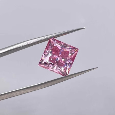 राजकुमारी कट जीवंत पीला मोसानिटा VVS ढीला पन्ना Moissanite हीरा moissanite के छल्ले गुलाबी moissanite वादा अंगूठी