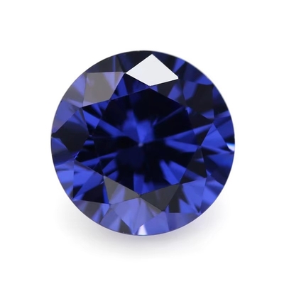 5A गुणवत्ता ढीले रत्न रंग जिरकोन हीरे गोल कट 1.75 मिमी 2.25 मिमी सिंथेटिक 5ct Moissanite के लिए अंगूठी