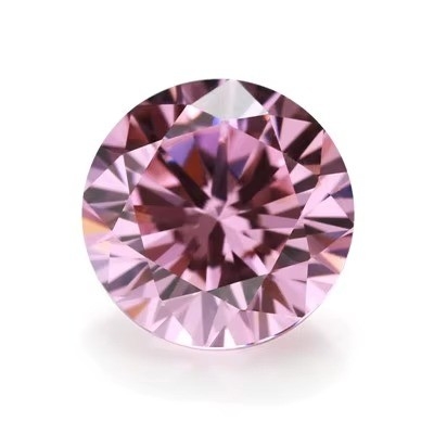 5A गुणवत्ता ढीले रत्न रंग जिरकोन हीरे गोल कट 1.75 मिमी 2.25 मिमी सिंथेटिक 5ct Moissanite के लिए अंगूठी