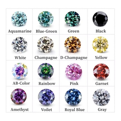 राजकुमारी कट 5.5x5.5 मिमी 1 कैरेट Moissanite VVS रंग वर्ग शानदार ढीला हीरा
